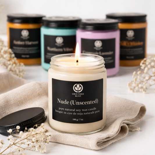Pure Soy Wax Candles - Single Wick