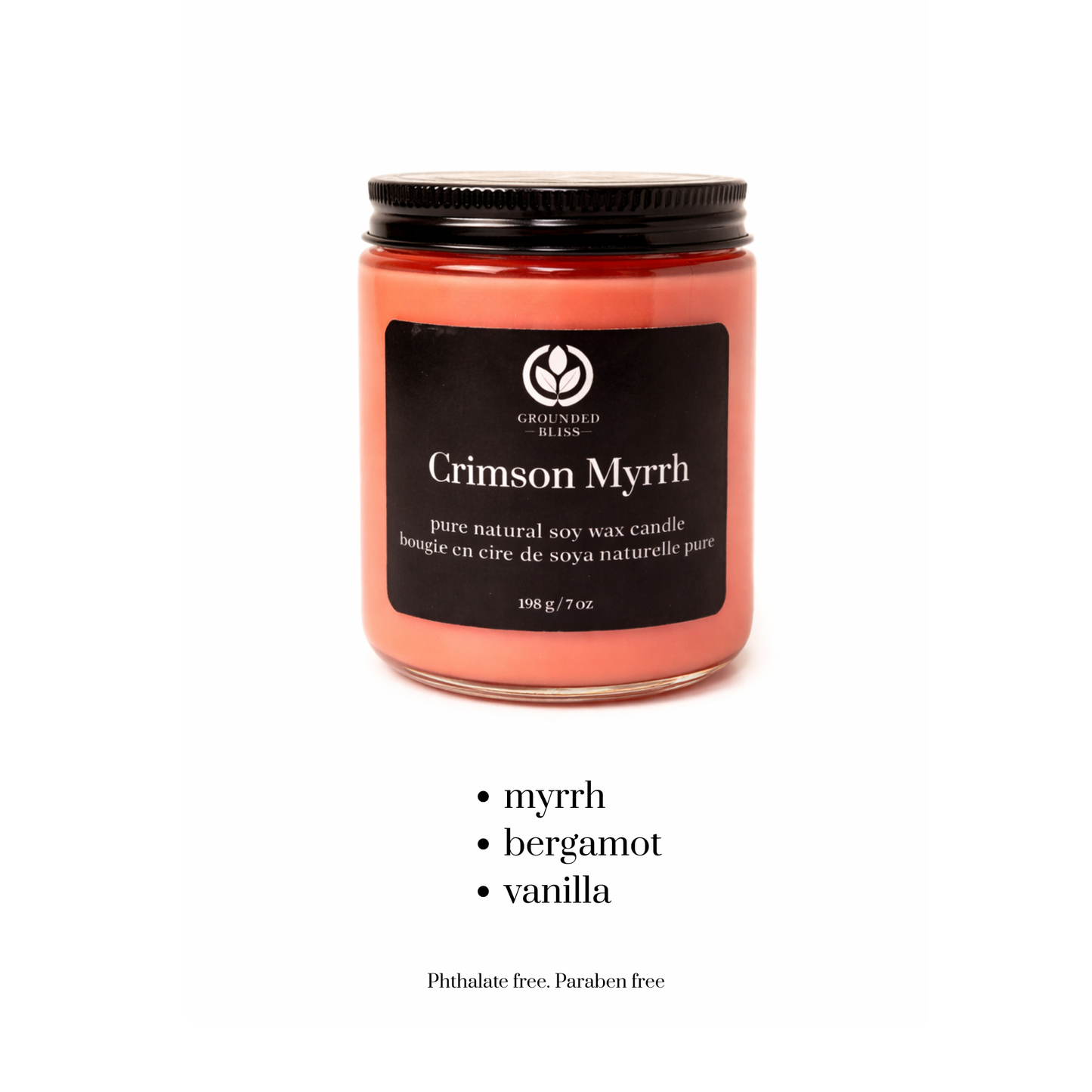 Pure Soy Wax Candles - Single Wick