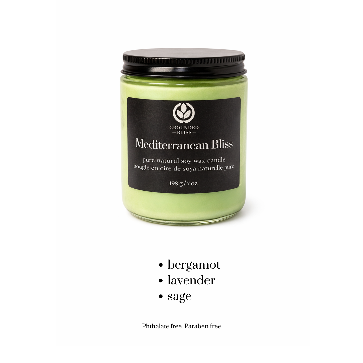 Pure Soy Wax Candles - Single Wick